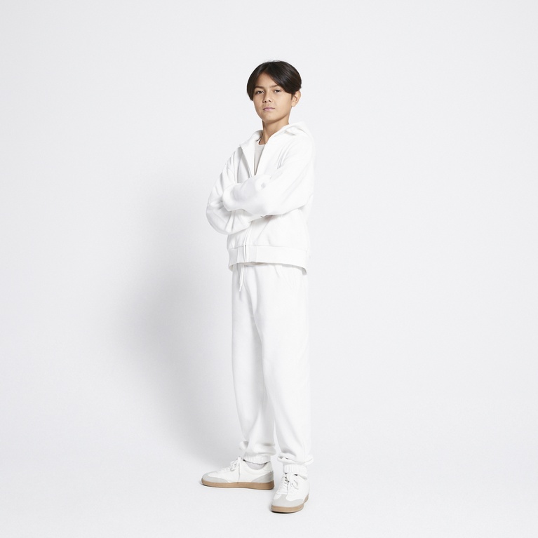 Heavy hoodie "Block" Off white